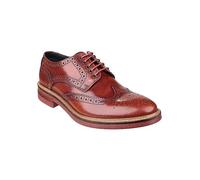 Base London 'Woburn' Brogue Shoes Tan