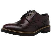 Mens Base London Shoes Woburn Hi-Shine Formal Leather Smart Brogue Lace Ups