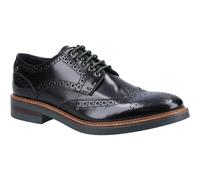 Base London Woburn Hi Shine Black Men's Brogue UK 8