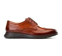 Base London Flight 25 Leather Men's Burnt Tan Brogues Shoes UK 7