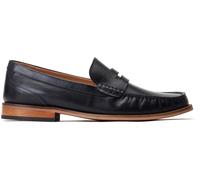 Base Mens Smart Shoes Loafer Ortholite Insole Garfield Slip On black UK Size