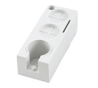 Base - Non Slip Portafilter Holder, Coffee Organizer Station, Countertop Espresso Tamper Placement, Efficient Brewing Workflow Management Gear, Cafe Dining Room Black Silicone