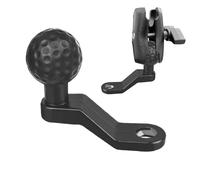 Base Of Mounting With The Handlebar, Head Adapter Ball Base - Handlebar In Basic Robust Absorption Alloy - Accessories, Motorcycle Phone Support For