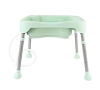 Base of Washing for Hair, Shampoo Basin for the Multifunctional Removable Neck Travel Use (Mint Green)