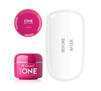 Base One Clear 15g UV Gel Nails Acid Free Builder File Off Gel Silcare