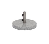 Base Plate Granite Grey/White Flamed Round for Parasol Weishäupl