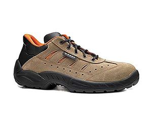Base Protection B0165 Paddington Low Safety Shoe Beige/Orange, 41