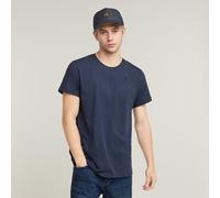 G-star Base-s Ribbed Short Sleeve T-shirt Blue M Men