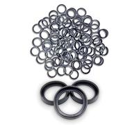 Base Size Adapters 25mm to 28mm - Hobby Heaven Conversion Rings for Miniature Gaming Bases - Black Plastic Rings for Tabletop Figures (100 pcs)