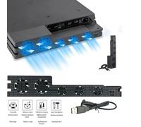 Base Fan Stand For Sony PS4 Pro Slim Game Console Play Station Playstation PS 4 Cooling Support Cooler Accessories Holder Gaming For PS4 Pro