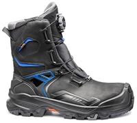 BASE T-ROBUST TOP B1613 S7S HRO CI HI WR LG SC FO SR Seamless Leather BOA Closure Dry’n Air Footbed Shield System Ladder Grip Boot, Black/Blue, UK 8