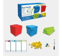 Base Ten Blocks For Math, Manipulatives Number Counting Blocks, Preschool Learning Math Cubes, Educational Toys To Teach Number Concepts & Place Value