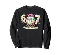 Baseball 67th Birthday Ice Cream Sprinkles Fun Baseball 67 Sweatshirt