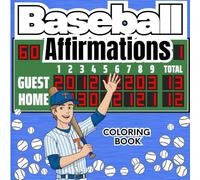 Baseball Affirmations Coloring Book