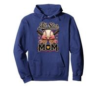 Baseball All-Star Mom Pullover Hoodie