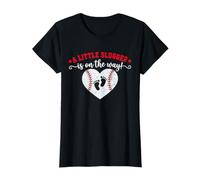 Baseball Baby Announcement A Little Slugger is On the Way T-Shirt