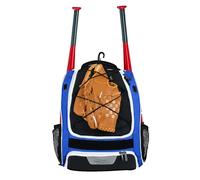 Baseball Backpack - 34 x 22 x 45 cm Polyester Luggage Rack for Youth Gear Storage System Sports Transport Package Perfect for Team Exercise, School Training Days, Organization