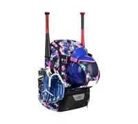 Baseball Backpack - Large Lightweight Carrier, Shoe Compartment Holder | Teen Boys Soccer Bag for Football Sports School Game Travel Practice Training Spring Equipment Gear Outdoor Athletic Tough