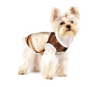 Baseball Ball Set,Cotton Sleeveless Pet T-Shirt Soft Stretchy Puppy Breathable Vest,L