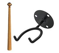 Baseball Bat Holder - Sturdy, Rust-Resistant Storage Rack | Golf Ball and Bat Organizer Shelf | Bedroom, Office, Home, Robust Metal, Space-Saving, Screws and Tools Included