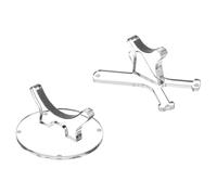 Baseball Bat Stand - 3.46 Inches Acrylic Sports Display | Durable Hitting Rod Holder - Organize Equipment Perfectly For Softball Stick Display Or Home Decor Centerpiece