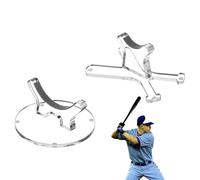 Baseball Bats Display - Wall Mounted Shelf Bracket, Horizontal Support Sports Equipment | Premium Wooden Bat Organizer Rack, Heavy Duty Hanger Holder