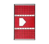 Baseball Batting Mat with Alignment Guide and Anti-Slip Sports Equipment, Perfect for Baseballs Batting Practice, Training for Women, Men, Beginners, Professionals, Father, Mother, and Him