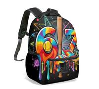 Baseball Birthday Number 6 7 Backpack Kids School Bag 16 Inch Cartoon Colorful Childrens Rucksack for Boys Girls Gift (20)