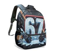 Baseball Birthday Number 6 7 Backpack Kids School Bag 16 Inch Cartoon Colorful Childrens Rucksack for Boys Girls Gift (10)