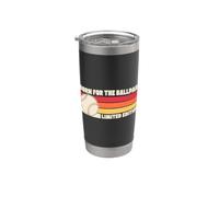 Baseball Born for The Ballpark Limited Edition Retro 70s Stainless Steel Insulated Tumbler