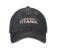 Baseball Cap 1912 Atlantic Ocean Sink Sea Disaster Poster Vintage Distressed Cotton Sun Cap Outdoor Hat