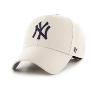 47 Brand Cap – MVP Yankees Bone, MLB New York Yankees, Relaxed Fit, One-Size
