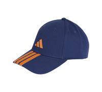 adidas Unisex Bball 3S Cap New Logo, Dark Blue/Pure Orange, M-L