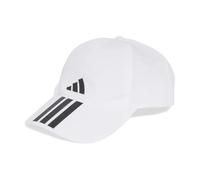 adidas Unisex Baseball Cap 3 Stripes Climaproof, White/Black, S-M
