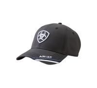 ARIAT Shield Perfomance Cap Hat - Black - Unisex - A soft, unstructured cap, with an updated fit - Unisex fit