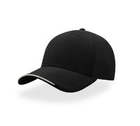 Baseball cap Atlantis Headwear Estoril-S Noir 58 cm