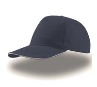 Baseball cap Atlantis Headwear Start Five Sandwich Bleu 58 cm