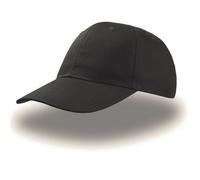 Atlantis Start Six 6 Panel Baseball Cap - Black - OS