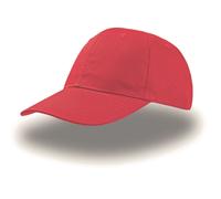 Baseball cap Atlantis Headwear Start Six Rouge 58 cm