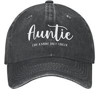 Baseball Cap Auntie Like A Mom Only Coolers Cap for Men Baseball Hat Black