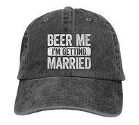 Baseball Cap,Beer Me I'm Getting Married Groom Groomsmen Funny Bachelor Plain Hat Personalised,Classic Casual Hats for Running Adult Travel
