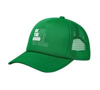 Baseball Cap,Believe There is Good in The World Positive Casual Hats Unisex,Breathable Plain Hat for Golf Tennis Activities