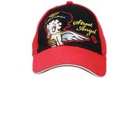 Baseball Cap - Betty Boop - Red Wings (Youth/Kids) New Hat boop696-2