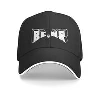 Baseball Cap Black Country New Road Merch BCNR Logo Baseball Cap New in The Hat Anime Ladies Hat Men's