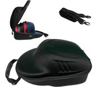 Baseball Cap Carrier Hat Box Travel Case for Hats Carry On Hat Bag with Shoulder Strap - Black, Black, M-XL
