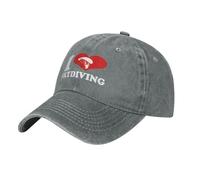 Baseball Cap Comfortable,Breathable Casual Hats I Love Skydiving Skydive Cycling Caps for Adult Golf Women