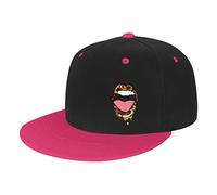 Baseball Cap Cool Lips Kiss Me Leopard Cheetah Trucker Hats Casual Baseballcaps Classic Denim Dad Hat for Travel Cycling Running