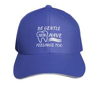 Baseball Cap Dentists Have Feelings Too Black Baseball Hat Breathable Trucker Hats Classic Baseballcaps for Travel Camping Running