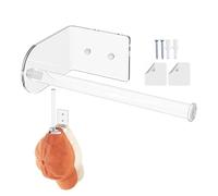 Baseball Cap Display - Acrylic Hat Organizer Rack Transparent Durable Structure Space Efficient Wall Mounted Holder | Cap Hanger for Closet Door Wardrobe Bedroom or Home Organization Accessory