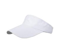 Baseball Cap Fashion Women Men Sport Mountain Climbing Breathable Beach Baseball Cap Hip Hop Hat Sun Hat Solid Color Sun Visors for Women Men Moisture Wicking UV Protection Sport Cap White